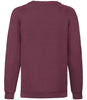 Fruit of the Loom Kids Classic Raglan Sweatshirt | Burgundy